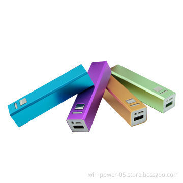 Power Banks for iPhone/iPod, 2,600mAh Capacity with 5V Input Port, Pantone Match